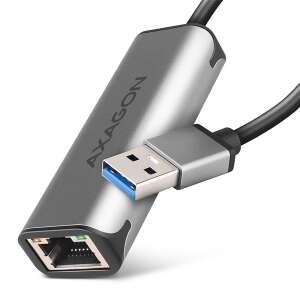 Adaptor Axagon ADE-25R USB 3.2 la Gigabit Ethernet, imagine de aproape - Adaptoare de rețea