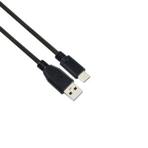Iris USB-C to USB-A 3.1 Gen 1 Cable, 2m, Black Braided - USB Cable