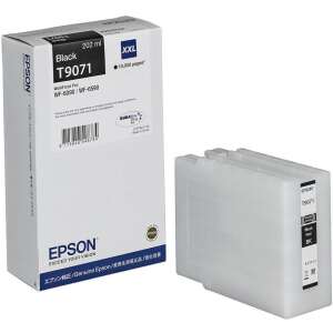 Epson T9071 fekete tintapatron, XXL, 10 000 oldal, kompatibilis a WorkForce Pro WF-6090, WF-6590 modellekkel - Nyomtató kellék
