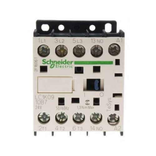 Schneider Electric TeSys K Schütz, LC1K0910B7, 9A, 3-polig, 24V AC Spule
