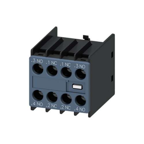 Siemens 3RH2911-1FA22 2NO+2NC homloklapi S00-S3 mágneskapcsolókhoz csavaros segédérintkező blokk 57937199