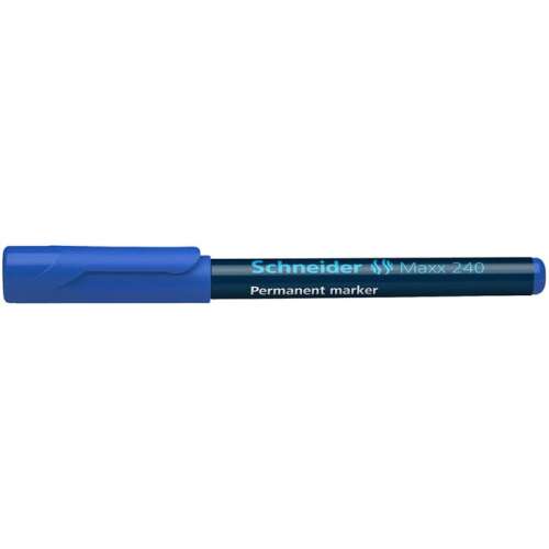 SCHNEIDER Alcohol Marker, 1-2 mm, Chisel Tip, SCHNEIDER "Maxx 240", Blue