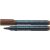 Schneider Maxx 130 brown permanent marker with cap on and off