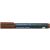 Schneider Maxx 130 brown permanent marker with cap on