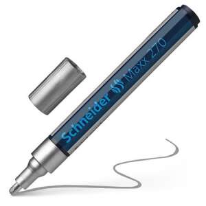 Schneider Maxx 270 silver paint marker, 1-3 mm line width, chisel tip - Lacquer marker