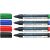 SCHNEIDER Tafel- und Flipchartmarker-Set, 2-3 mm, Rundspitze, SCHNEIDER "Maxx 290", 4 verschiedene Farben 32734629
