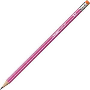 STABILO Pencil 160 HB pink graphite pencil with eraser - STABILO Graphite Pencil