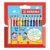 STABILO Trio 12-color set of triangular colored pencils for children, easy grip