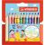 STABILO Trio thick triangular colored pencils, set of 12 vibrant colors, ideal for kids
