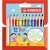 STABILO Trio thick triangular colored pencils in bright colors, 12 assorted colors