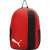 Piros és fekete Puma hátizsák fehér logóval, elülső nézet
