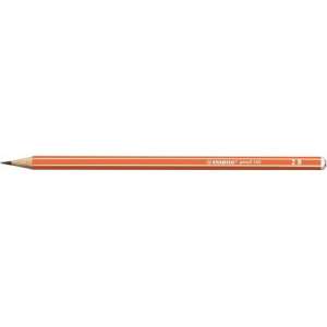 STABILO Pencil 160 2B Bleistift, orange - Graphitstifte