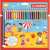 STABILO Trio Thick 24 pack of thick triangular colored pencils in bright colors, with a beach scene on the packaging