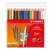 STABILO Color 24 Colored Pencils, set of 24 vibrant colors, ideal for school, includes 10 basic colors and 2 fluorescent colors