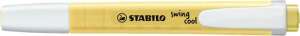 STABILO Swing Cool Pastel highlighter, vanilla color, 1-4 mm chisel tip - STABILO