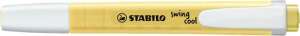 STABILO Textmarker, 1-4 mm, STABILO ";Swing Cool", pastell vanille 31548278 Textmarker
