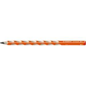 STABILO EASYgraph HB Bleistift, orange, rechtshänder, dreieckig - STABILO Graphitstifte