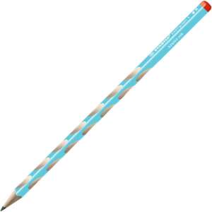 STABILO EASYgraph HB graphite pencil, blue, right-handed, triangular, thin - Graphite Pencil