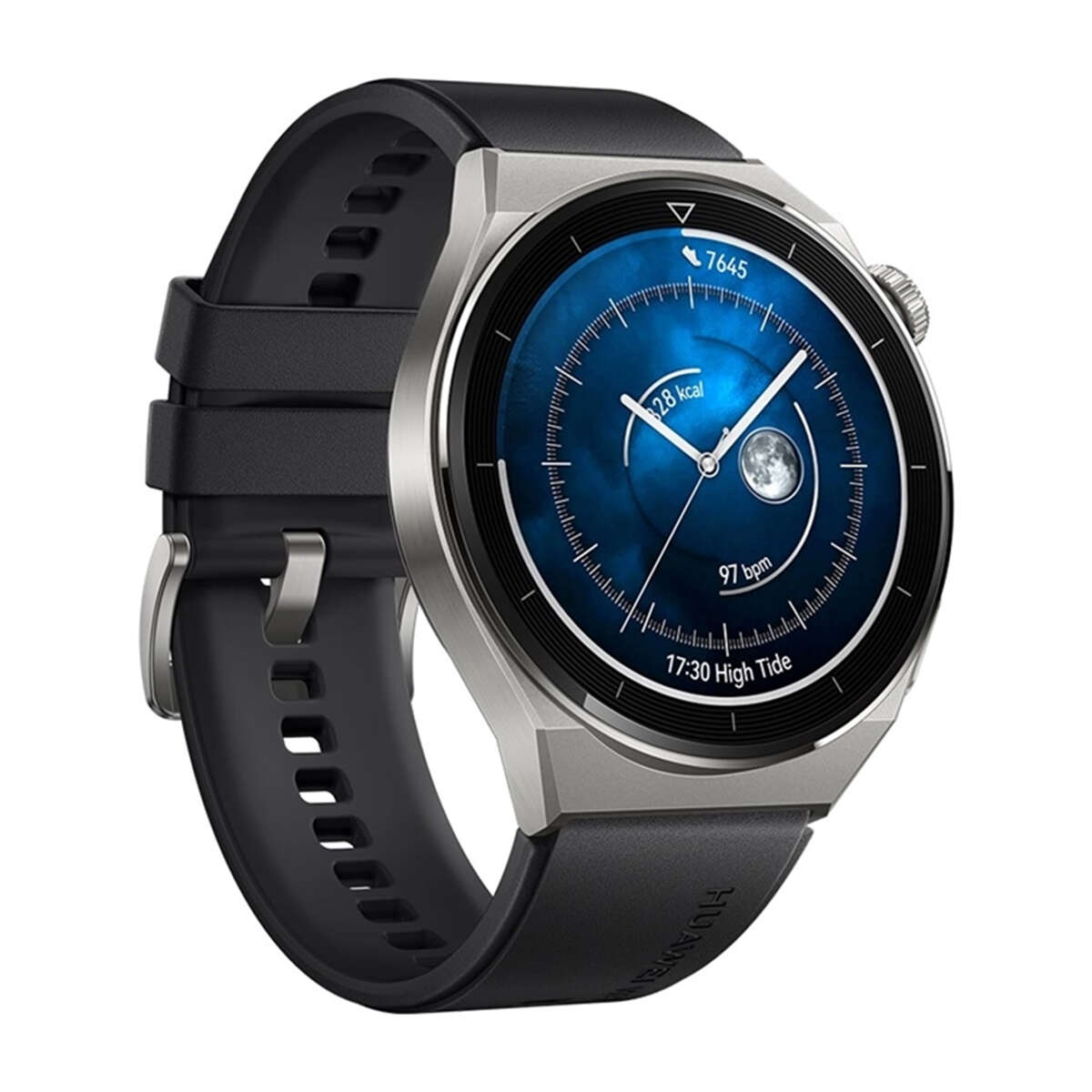 Huawei watch gt 3 pro 46mm - titánium-fluoroelasztomer, zafír óra...