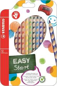 Stabilo EasyColours set de creioane colorate triunghiulare pentru dreptaci (12 bucăți) 31548304 Papetărie