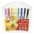 STABILO Trio Scribbi 8-piece felt-tip pen set, featuring 8 different colors, ideal for kids