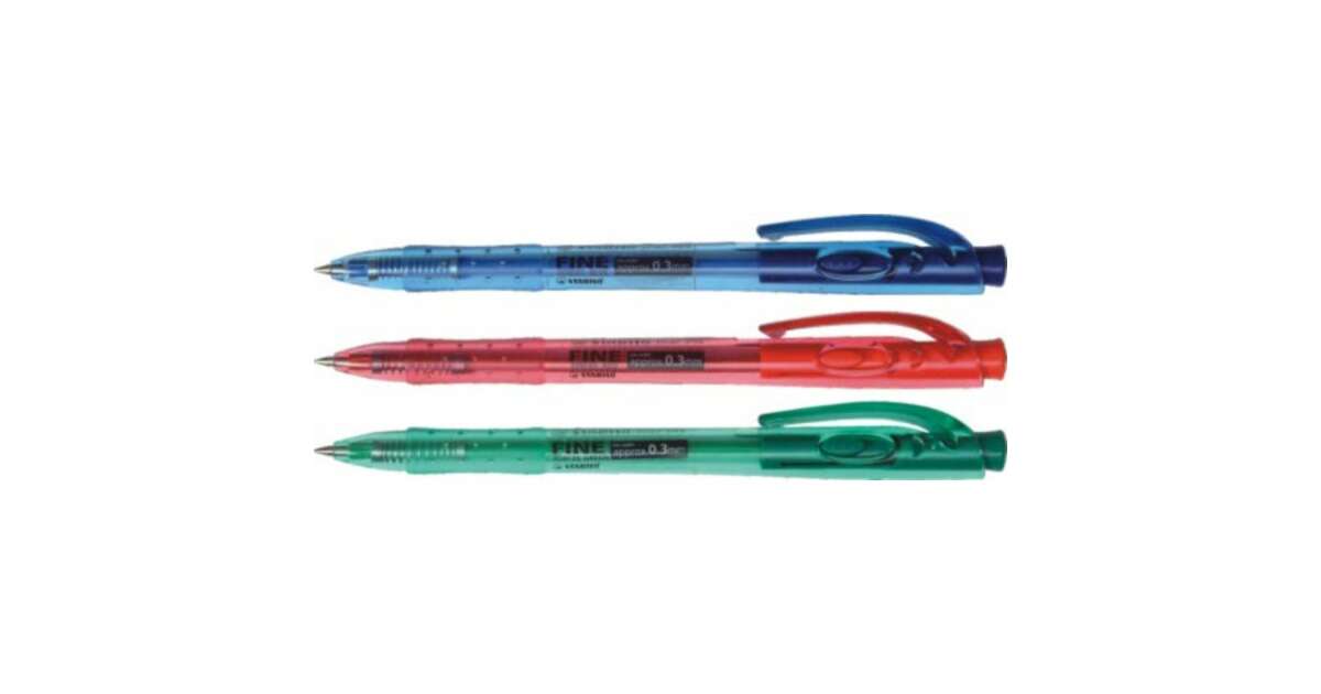 STABILO Ballpoint Pen, mm, push-button, STABILO Liner 308