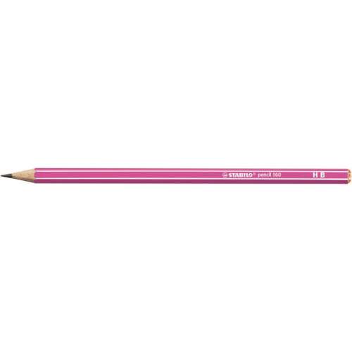 STABILO Pencil 160 HB Bleistift, rosa