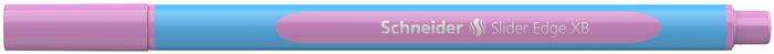 SCHNEIDER Golyóstoll, 0,7 mm, kupakos, SCHNEIDER "Slider Edge XB Pastel", lila