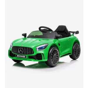 SZOMIK Elektromos Autó 2 Motoros Leddel Távirányítóval Mercedes GTR CAR-S-9 - zöld  57952097 
