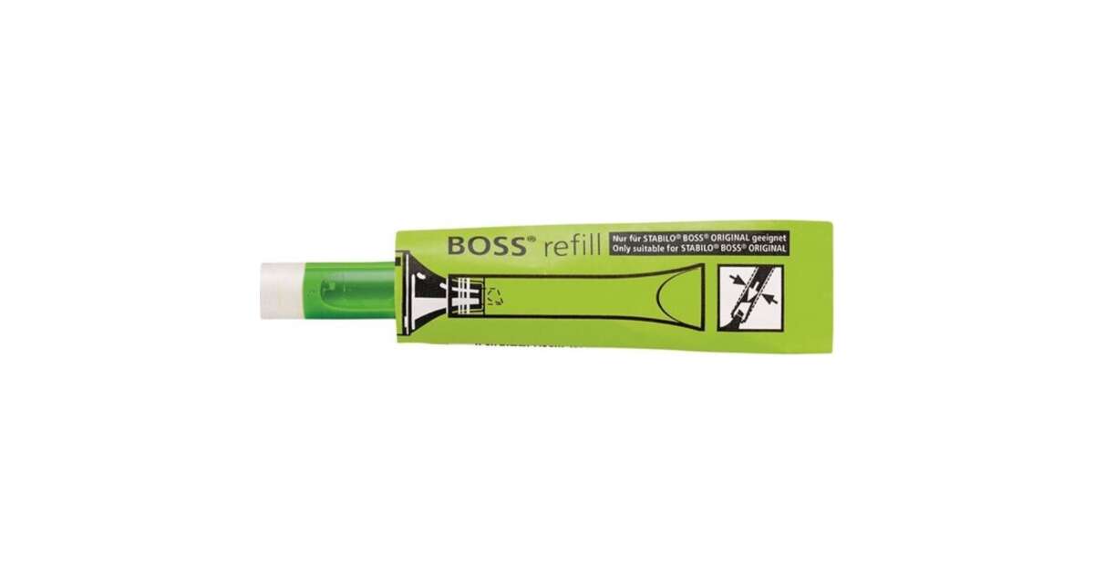 STABILO Refill for Boss highlighter, STABILO Boss, green