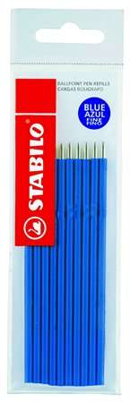 STABILO Kugelschreibermine, 0,38 mm, STABILO "Liner 308", blau