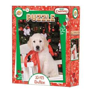 Karácsony labrador puzzle 35 db-os 58636759 Puzzle - 0,00 Ft - 1 000,00 Ft