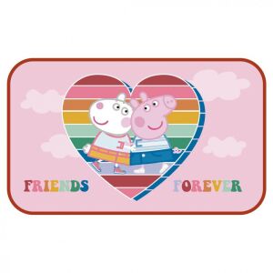 Peppa Wutz Freunde für immer Badezimmerteppich 40x70cm - Badezimmermöbel