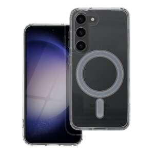 Husa transparentă Samsung Galaxy S23 Plus 5G Mag Cover cu inel magnetic pentru încărcare wireless - OEM Huse telefon