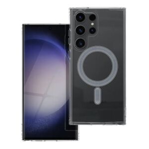 Samsung Galaxy S23 Ultra Transparente MagSafe Hülle auf Samsung Telefon - Handyhüllen