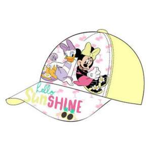 Disney Minnie Mouse Sunshine baba baseball sapka, sárga Minnie és Daisy kacsa mintával - Homyl