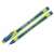 Schneider Xpress 0,8 mm modrá fixka, zelené a modré pero, pre dokumenty