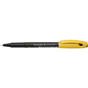 Schneider Topliner 967 gelber Fineliner, 0,4 mm Strichstärke - Schneider
