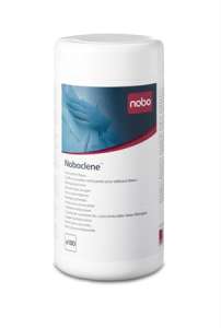 NOBO Noboclene wet cleaning wipes, 100 count, for cleaning whiteboards and other office equipment - Felmosó, Clothes Dryer, Trash can, Paper Towel and Household wipes