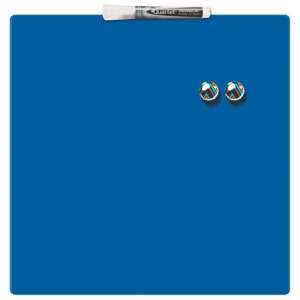 REXEL Tablă de mesaje, magnetică, inscriptibilă, albastră, 36x36 cm, REXEL 39418184 Table pentru mesaje