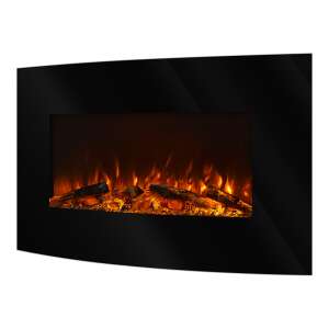 Elektrischer Wandkamin Santorini, Art Flame, 560x900x130 mm, 1500W, 2 Heizleistungen, 5 Flammenintensitätsmodi, Timer 57974581