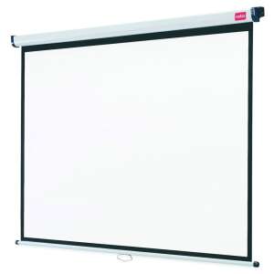 NOBO vetítővászon, 175x133 cm, 4:3 képarány, fehér, matt, falra szerelhető, rolós - Nobo