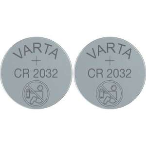 2 db VARTA CR2032 lítium gomb elem - Varta Elem
