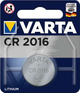 VARTA Gombelem, CR2016, 1 db, VARTA 31549197 