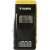 VARTA LCD Digital Battery Tester, black and yellow, angled view