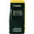 VARTA LCD Digital Battery Tester, black and yellow, angled view