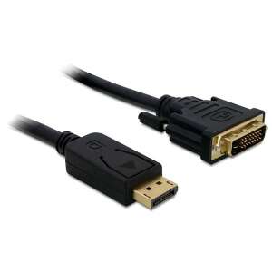Delock DisplayPort auf DVI Kabel, 2 Meter, schwarz - Delock DisplayPort-Konverter