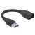 Delock USB 3.0 A-A hosszabbító kábel, 15 cm, apa / anya