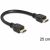 25cm Delock HDMI to HDMI cable for connecting devices