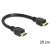 Delock high speed HDMI cable with Ethernet, male / male, 25 cm